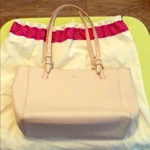 Tory Burch Robinson, small in live oak.